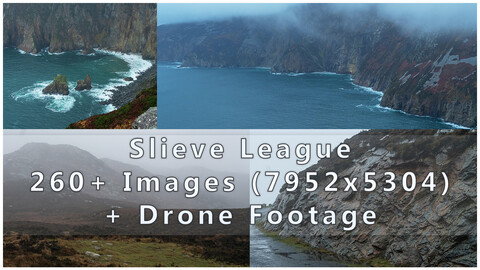 Slieve League - 260 Images + Drone Footage