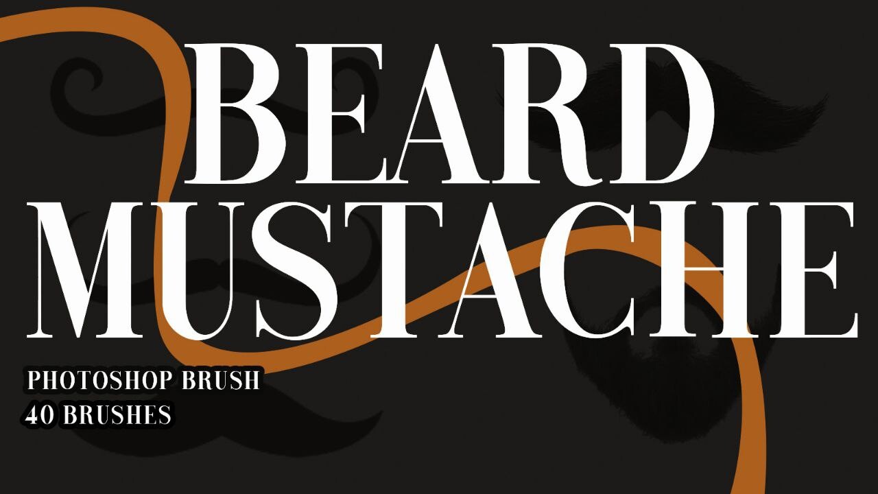 Mustache Photoshop Brush