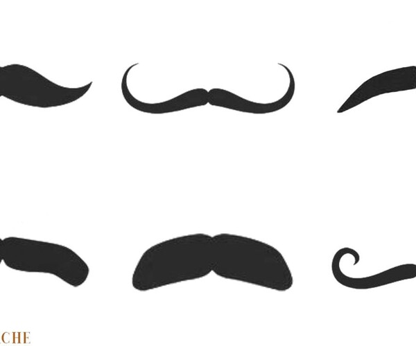 Mustache Photoshop Brush