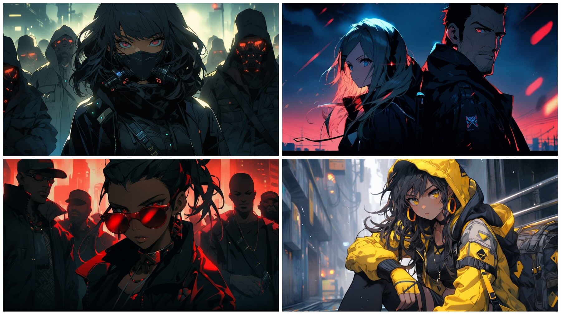 ArtStation - +500 Anime Cyberpunk Comic Art(4k)