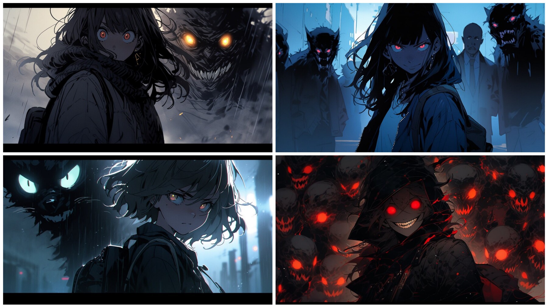 400+] Dark Anime Pictures