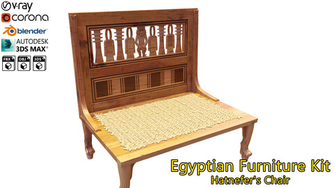 Egyptian Furniture Kit - Hatnefer's Chair