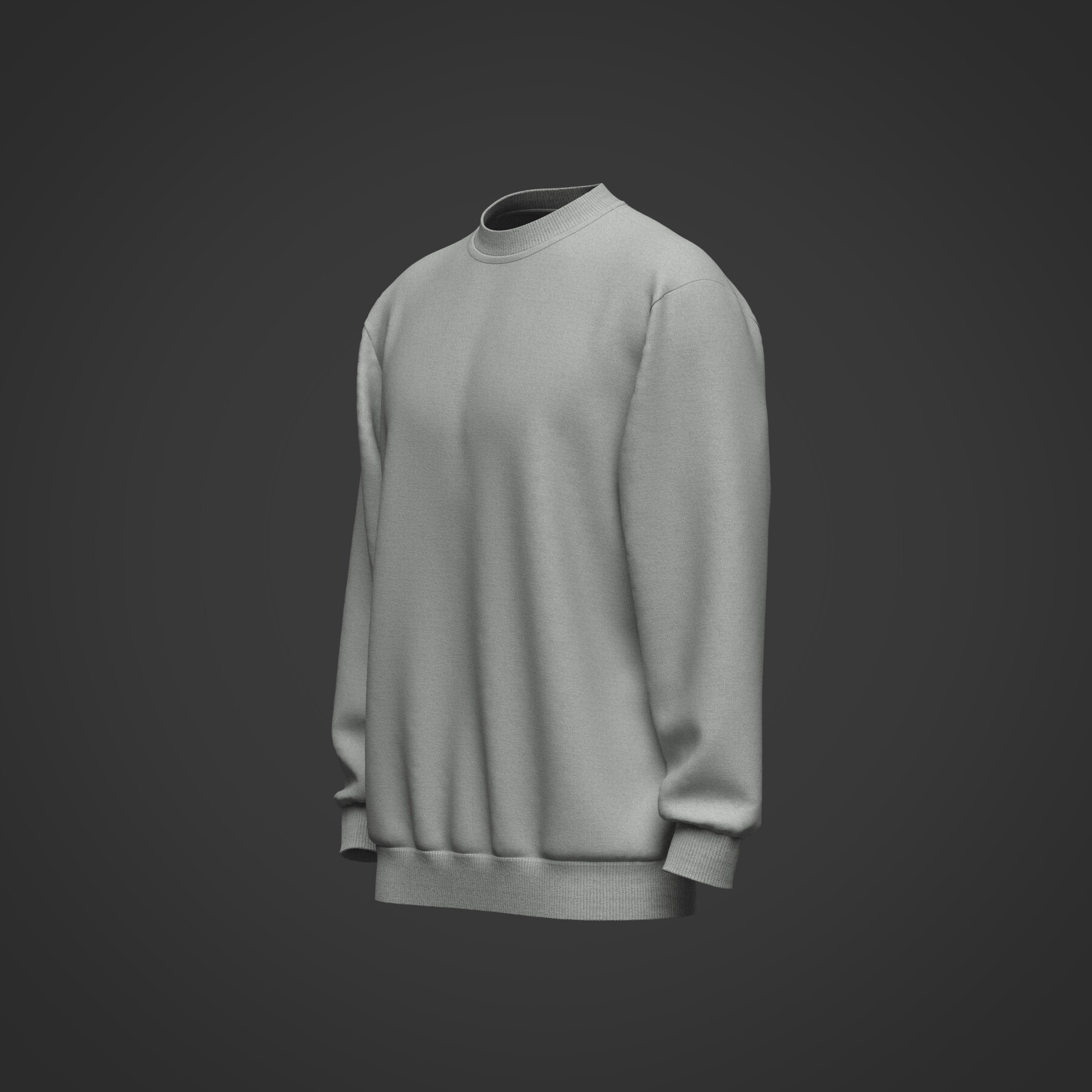 ArtStation Men S Sweatshirt 3d Model Resources   File 