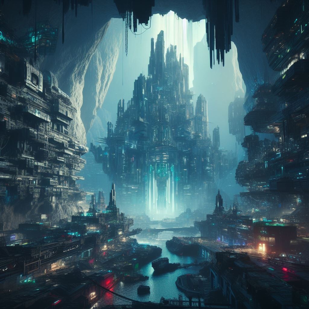 ArtStation - Underground Megacity | Artworks