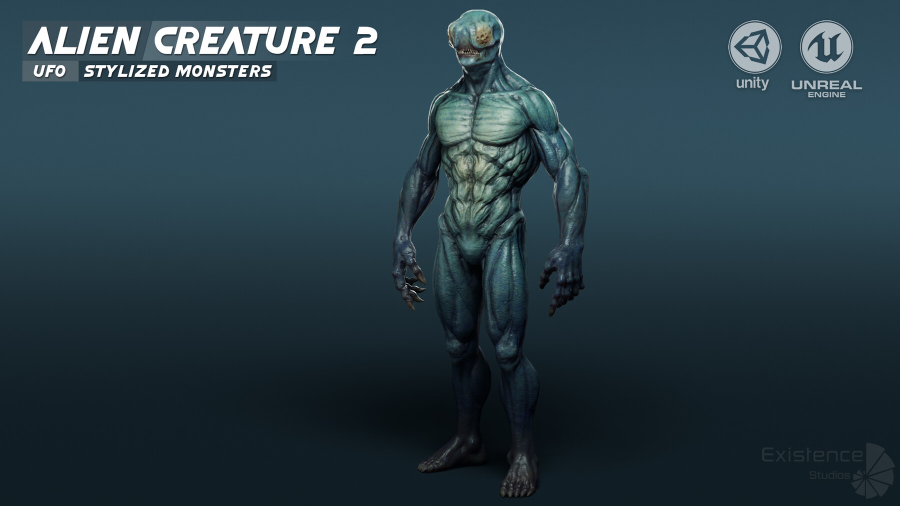 Water Creature 01 in Characters - UE Marketplace