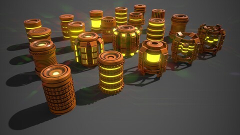 Sci-Fi Cylinder Version Two