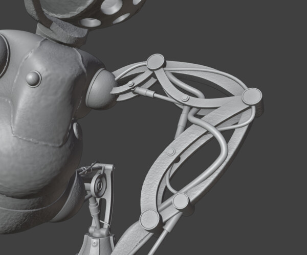 3D Printable ATOMIC HEART belyash robot (made for resin printers