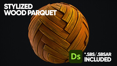 Stylized Wood Parquet