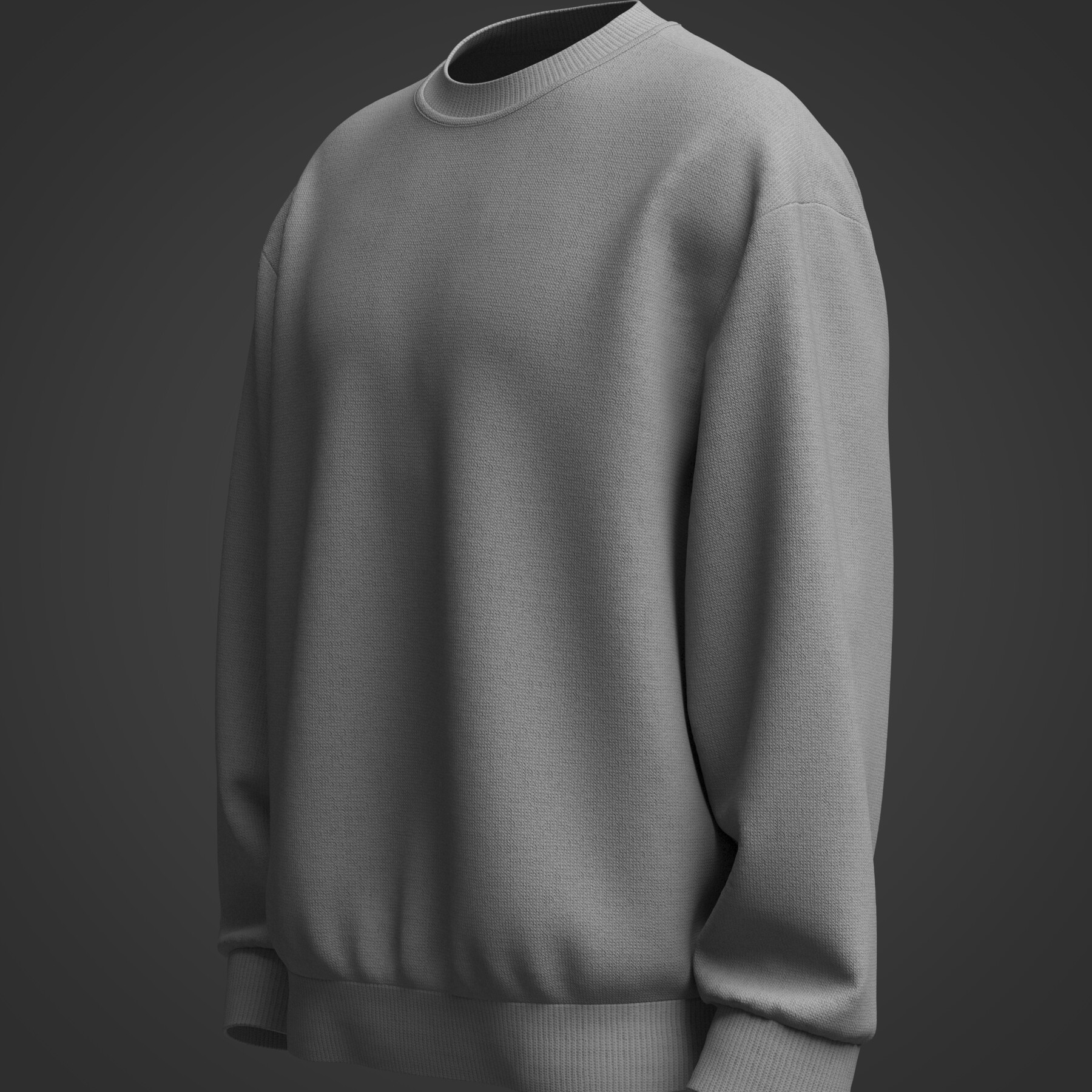 ArtStation Mens Sweatshirt 3d Model Resources   File 