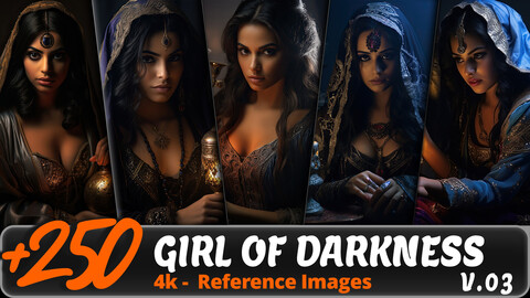 GIRL OF DARKNESS VOL. 03/ 4K/ Reference Image