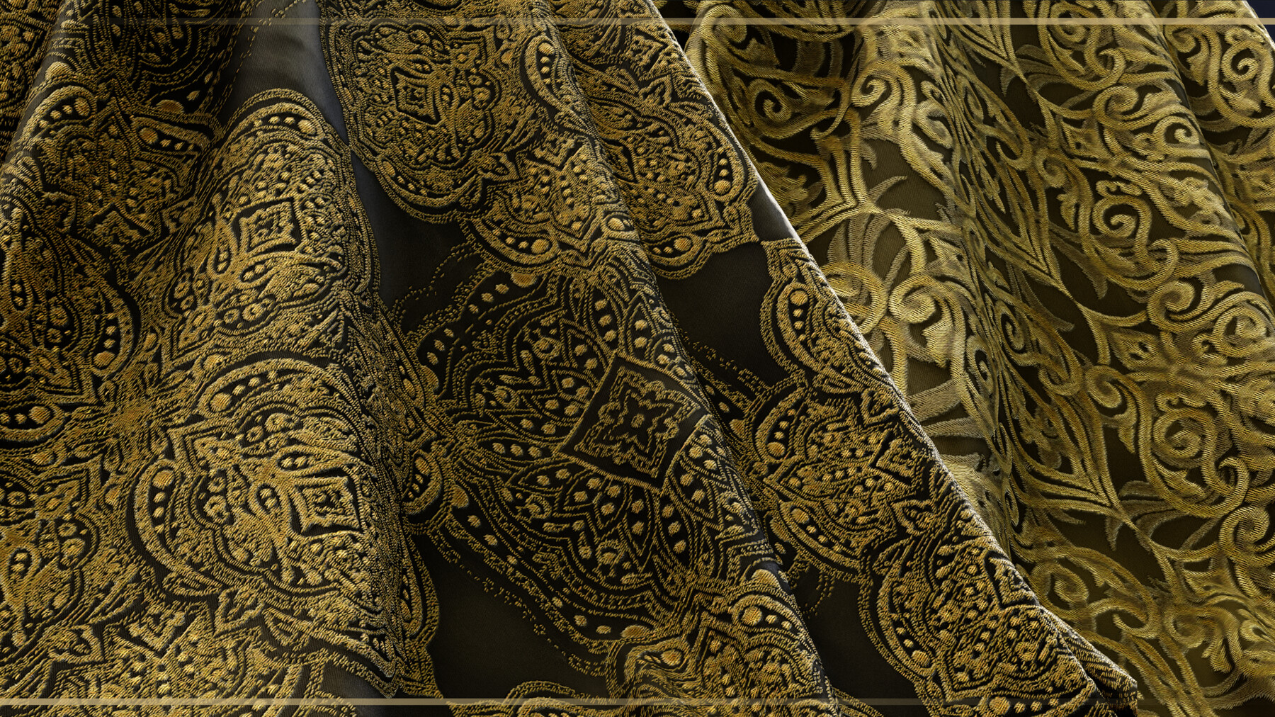 ArtStation - 30 Seamless Jacquard Fabric Material