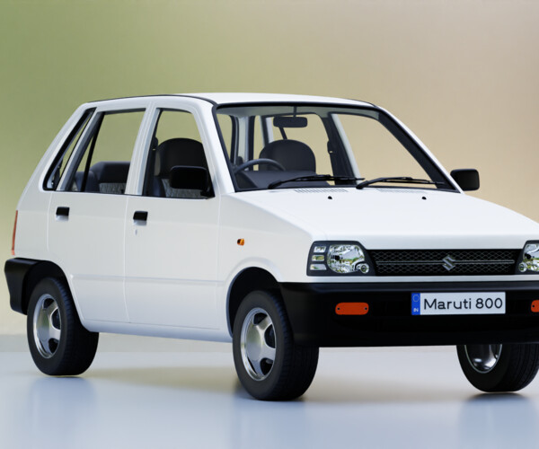 Artstation Suzuki Maruti 800 3d Model Game Assets