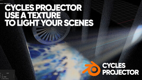 Blender Cycles Texture Projector