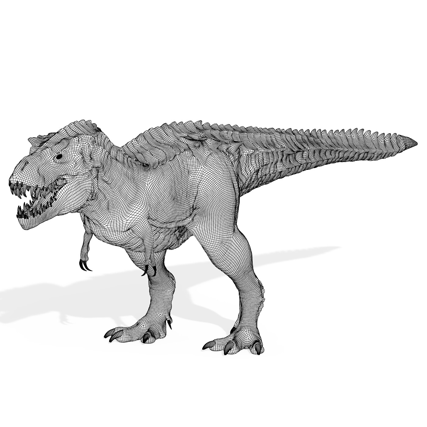 ArtStation - Tyrannosaurus Rex Trex Dinosaur 3D Monster Animal