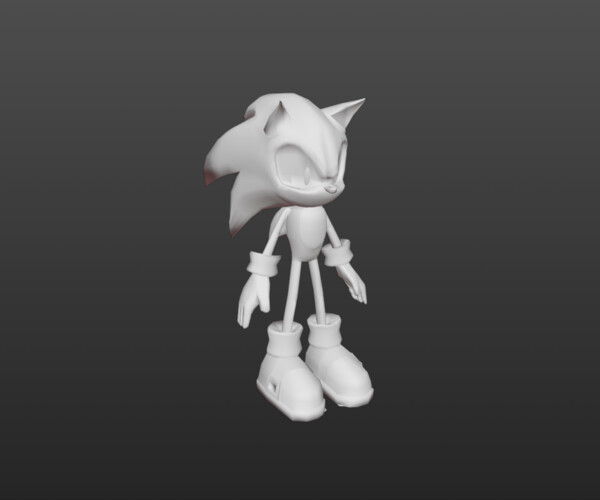 ArtStation - Dark Sonic (w/ Aura)