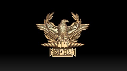 EMBLEM Roman Empire SPQR