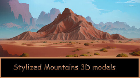 Stylized Mountains