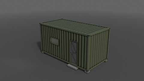 PBR Container House AA 20ft V4