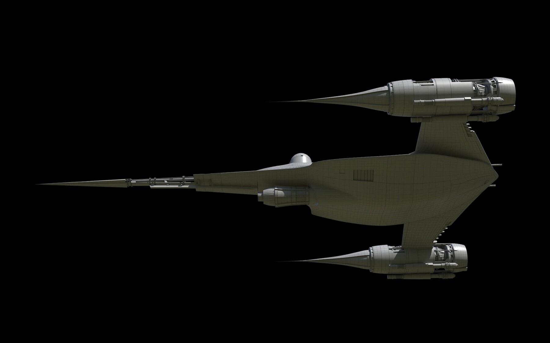 ArtStation - N1 Naboo Starfighter Mandalorian | Resources