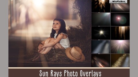 Sun Rays Photo Overlays