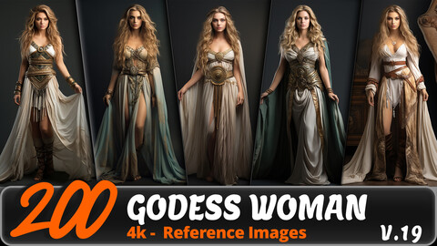 GODESS WOMAN VOL. 19/ 4K/ Reference Image