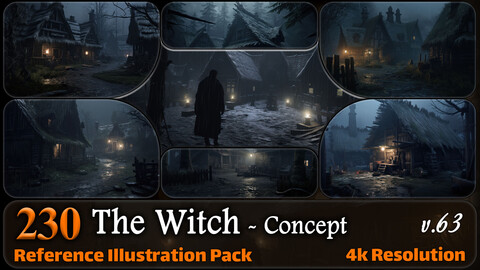 230 The Witch Concept Reference Pack | 4K | v.63