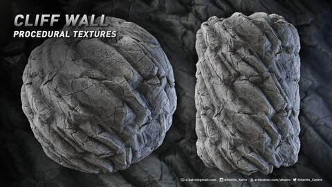 Cliff Wall | Procedural Texture