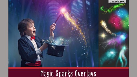 Magic Sparks Overlays