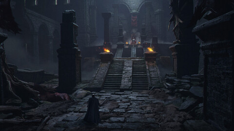 PSD file throne room ruins