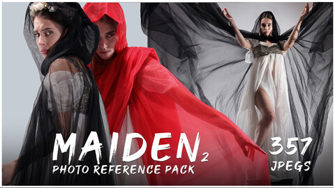 A Maiden Vol.2 -Photo reference pack for artists 357 JPEGs noAI