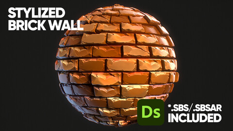 Stylized Brick Wall