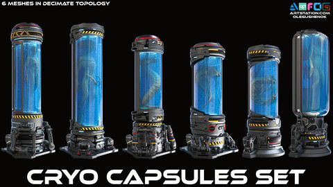 Cryo capsules set