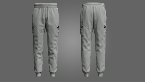 Male Jogger 3d Model