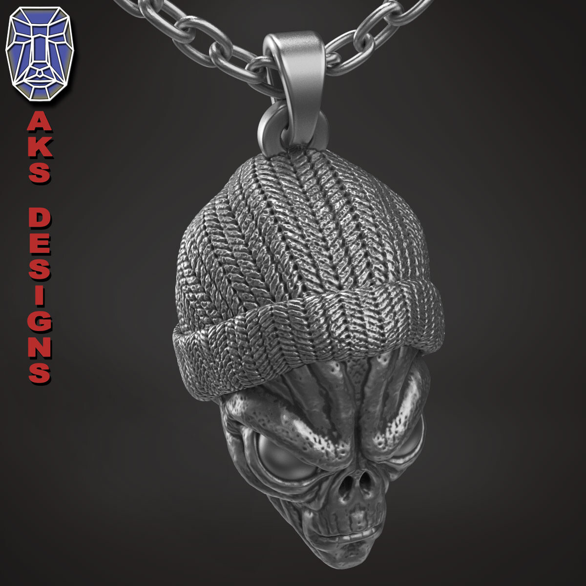 STL file Necklace and cap ROBLOX avatar・3D print design to