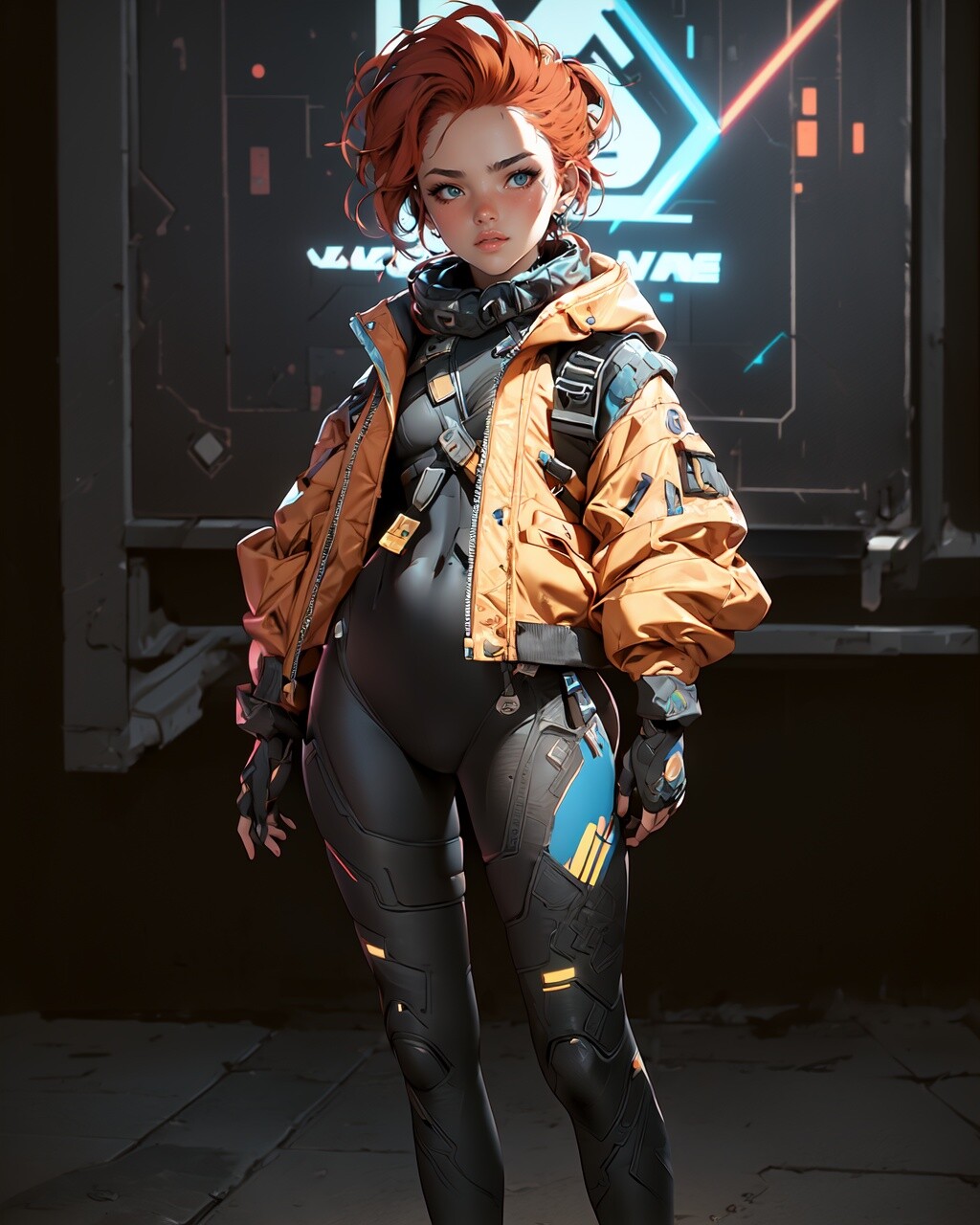 ArtStation - 200 Cyberpunk Bodysuit Styles In 4K - Reference Art ...