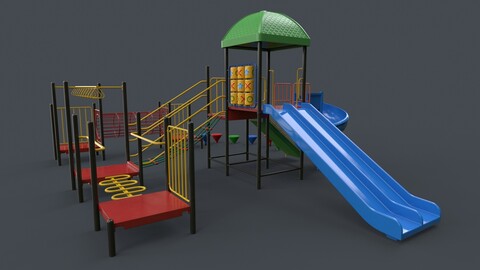 PBR Playground Outdoor Jungle Gym 18