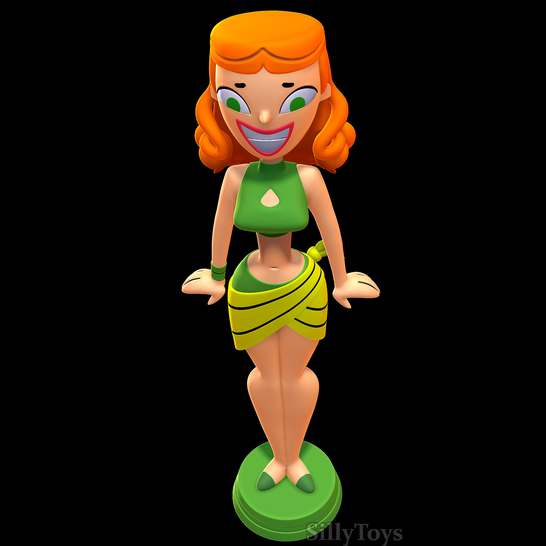 ArtStation - Izzy - Total Drama 3D print model | Resources