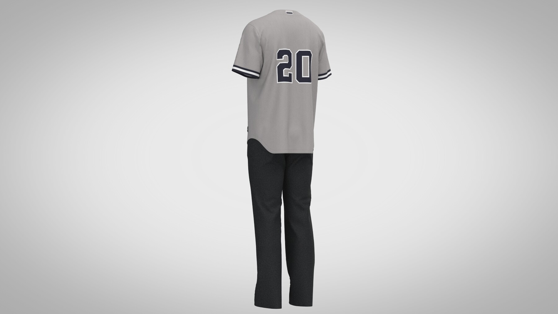 ArtStation - New York Yankees uniform / Marvelous designer