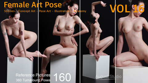 Female Art Pose Vol 16 - Reference Pictures