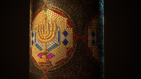 Menorah Mosaic (sbsar)