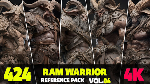 424 4K Ram Warrior Reference Pack Vol.04