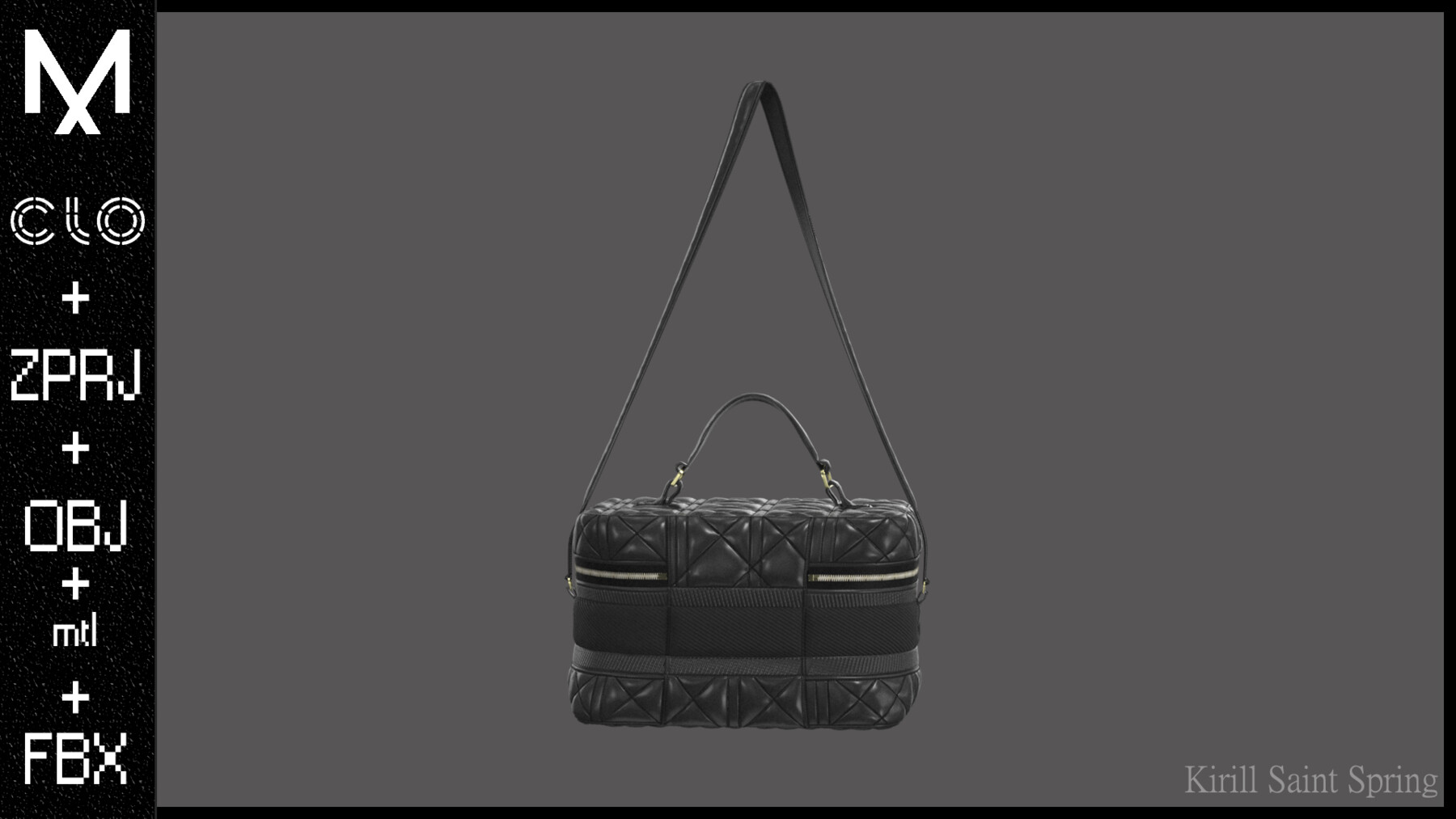 ArtStation - Louis Vuitton Bag OBJ mtl FBX ZPRJ