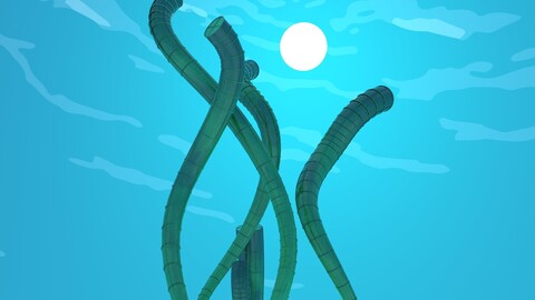 Sea plant- Coral, Hydra