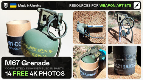 Free references weapon - grenade M67