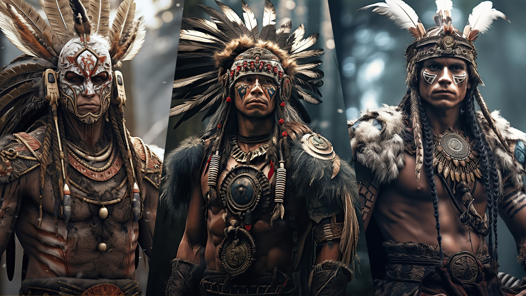 ArtStation - CHIEF OF THE TRIBE VOL. 01/ 4K/ Reference Image | Artworks