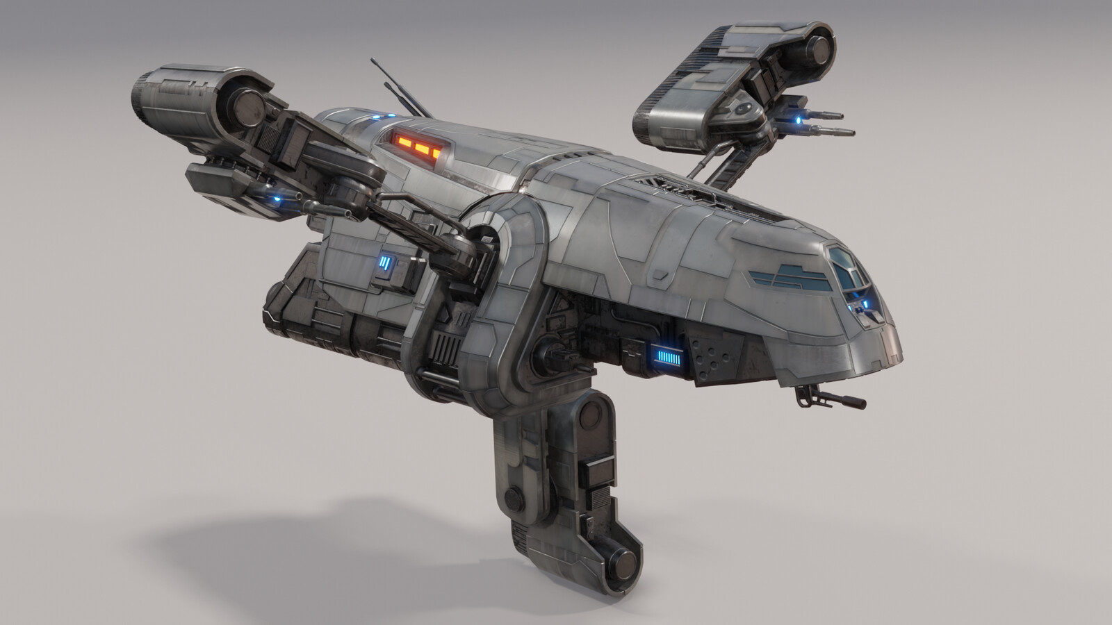 ArtStation - D5-Mantis Patrol Craft - Star Wars | Game Assets