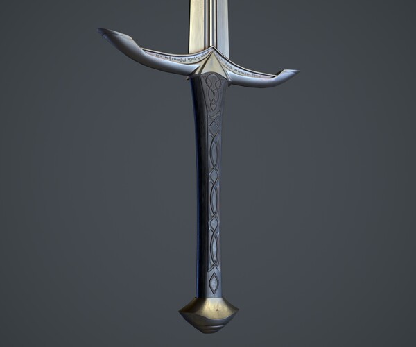 ArtStation - Gurthang the Dark Elf Sword | Game Assets