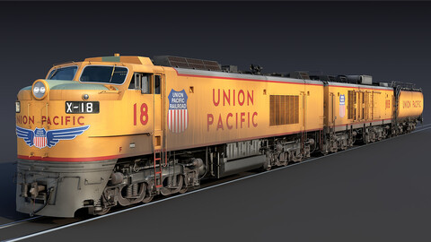 Union Pacific Gas turbine-electric locomotive