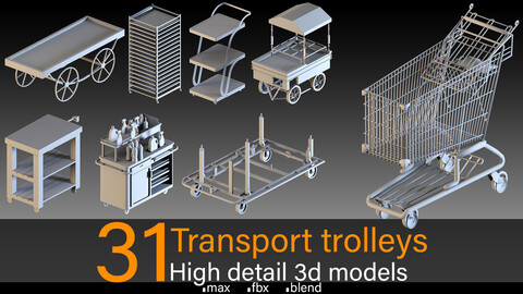 31- Transport trolleys