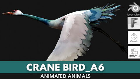 Crane Bird_A6